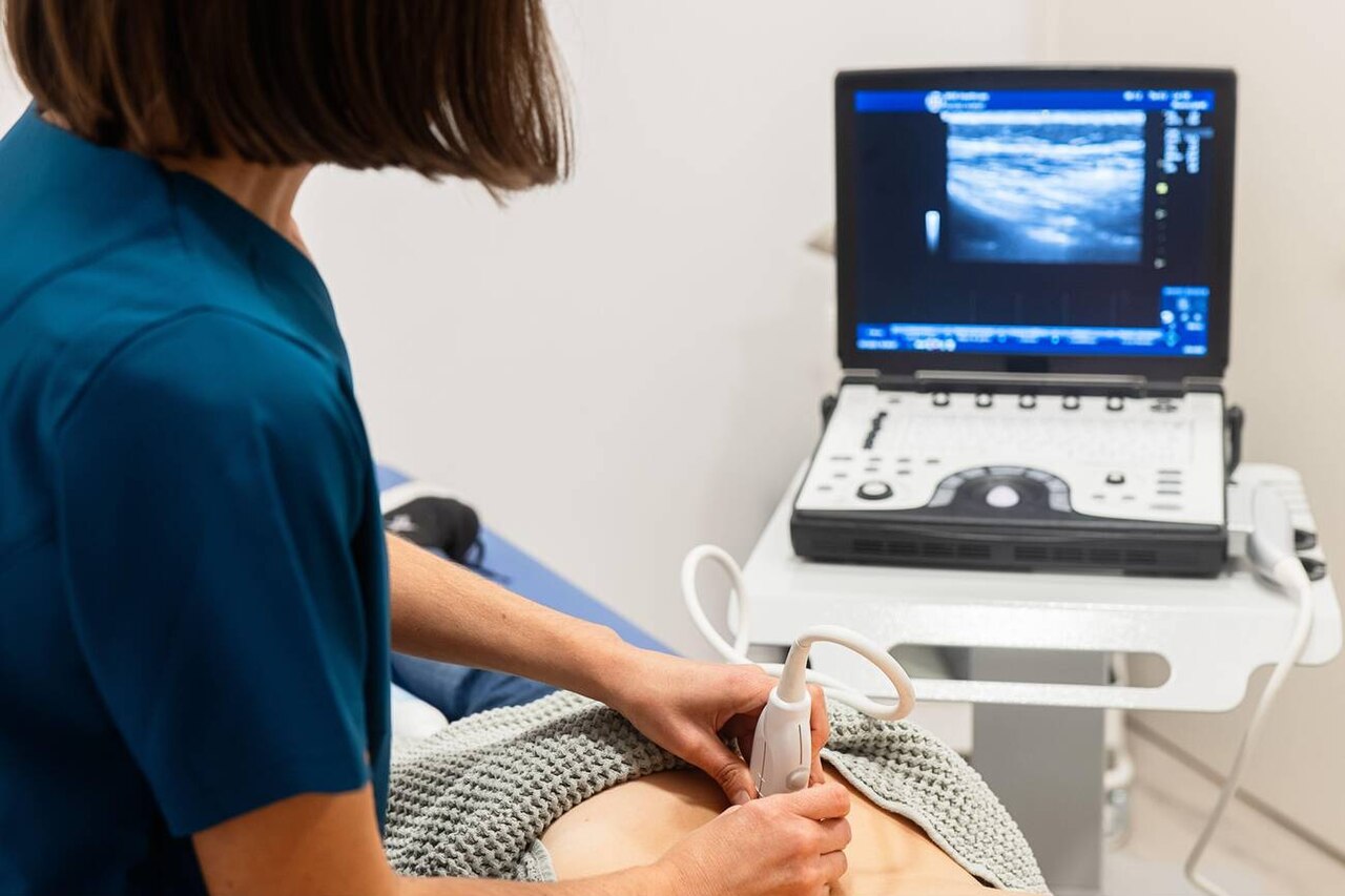 Abdominal Ultrasound Explained (abdominal ultrasound) — plained uses preparation illustration
