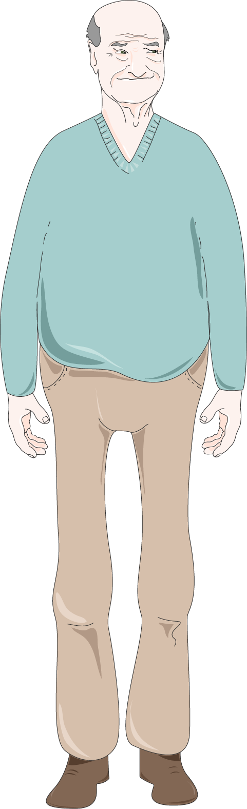 Biological Age vs. Chronological Age — cal age vs chronological illustration